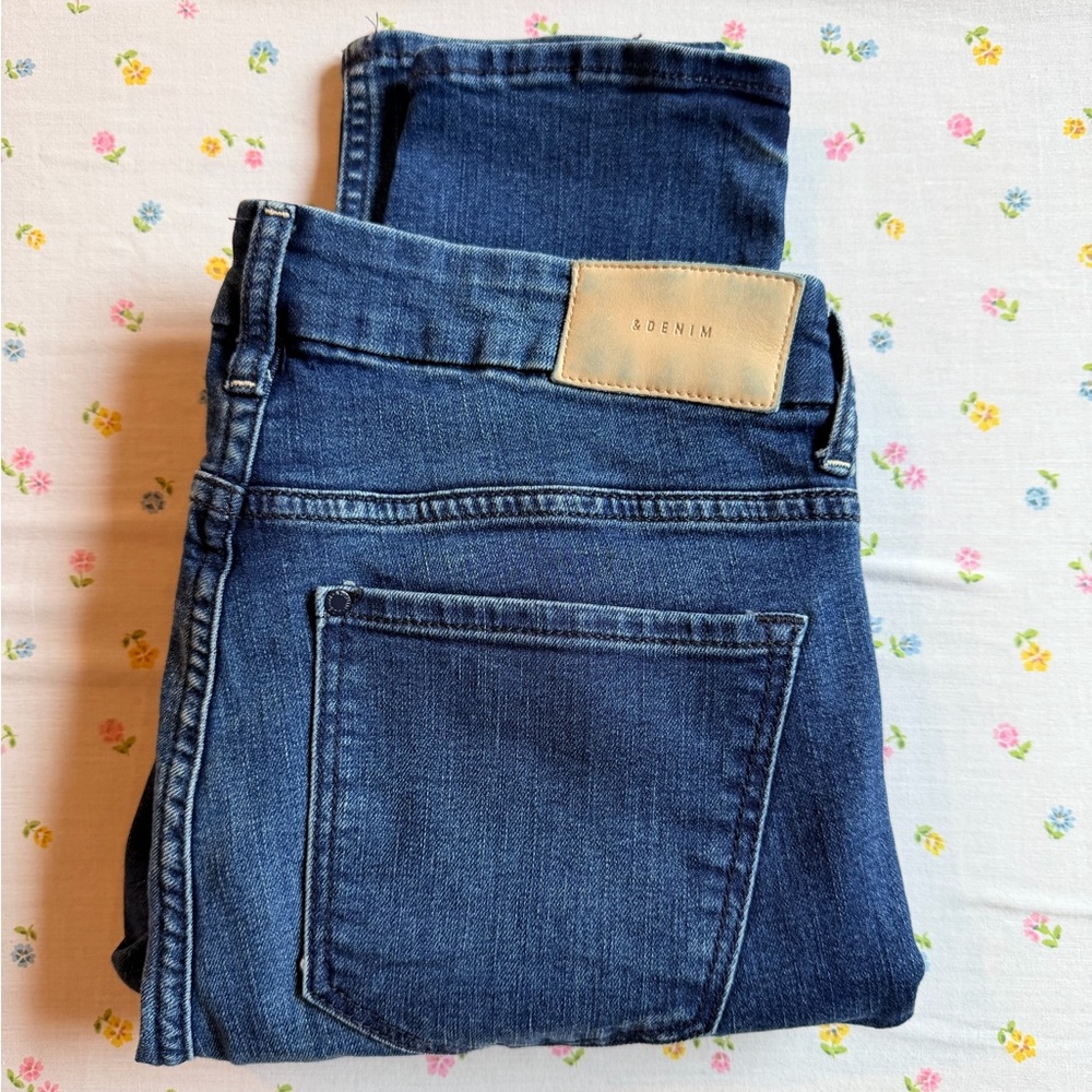 Blue Denim Skinny Jeans